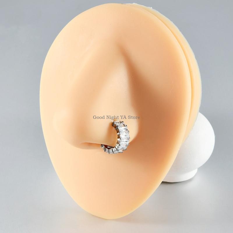 Body Jewelry For Sensitive Skin - Burun Septum Halkası Tıklayanlar Kulaklar Kıkırdak
