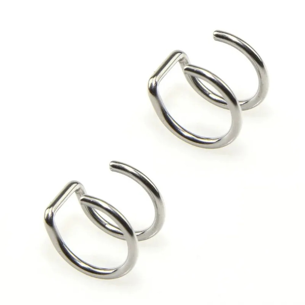 Body Jewelry Earrings - 2026 YENİ 2 Adet 316L Paslanmaz