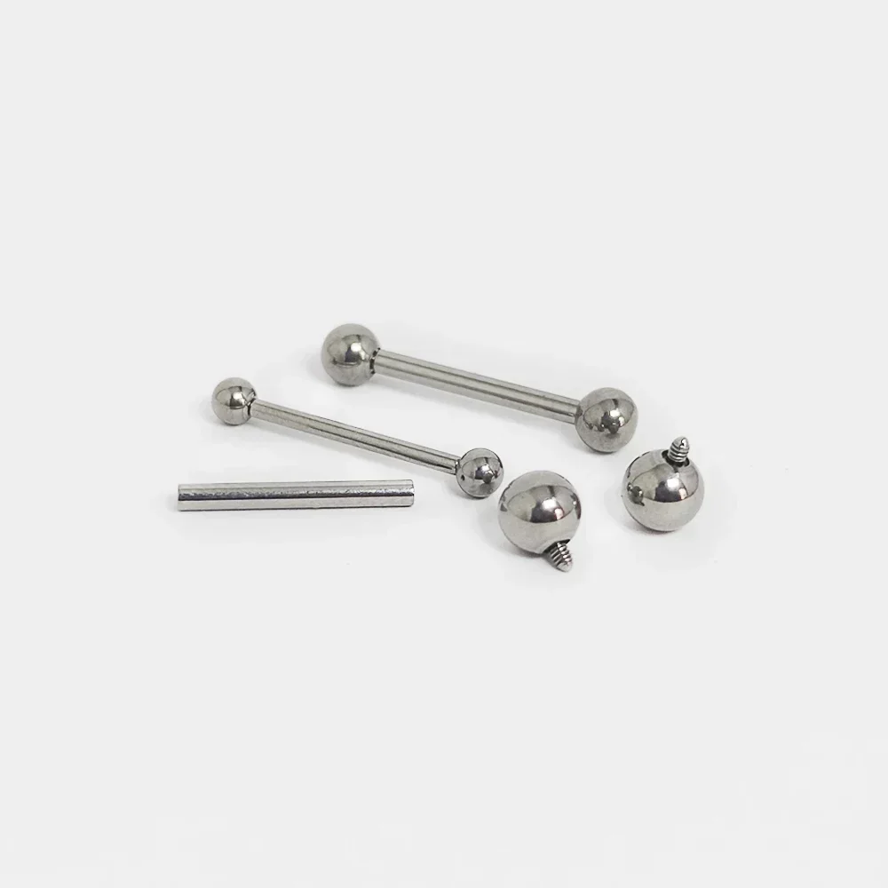F136 Titanyum Piercing 14G Bar - Tongue Barbell Straight incelemesi ve fiyatı