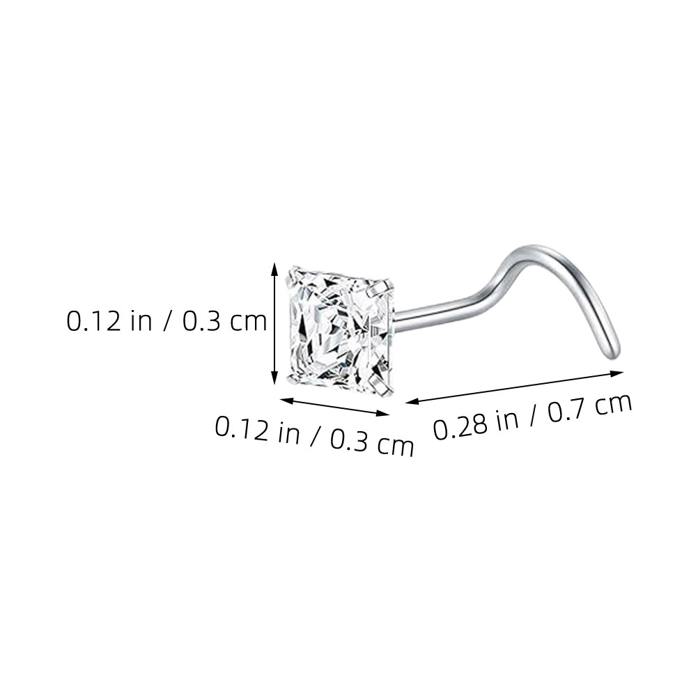 12 Adet Burun Piercing Takısı  - Body Jewelry For Sensitive Skin incelemesi ve fiyatı