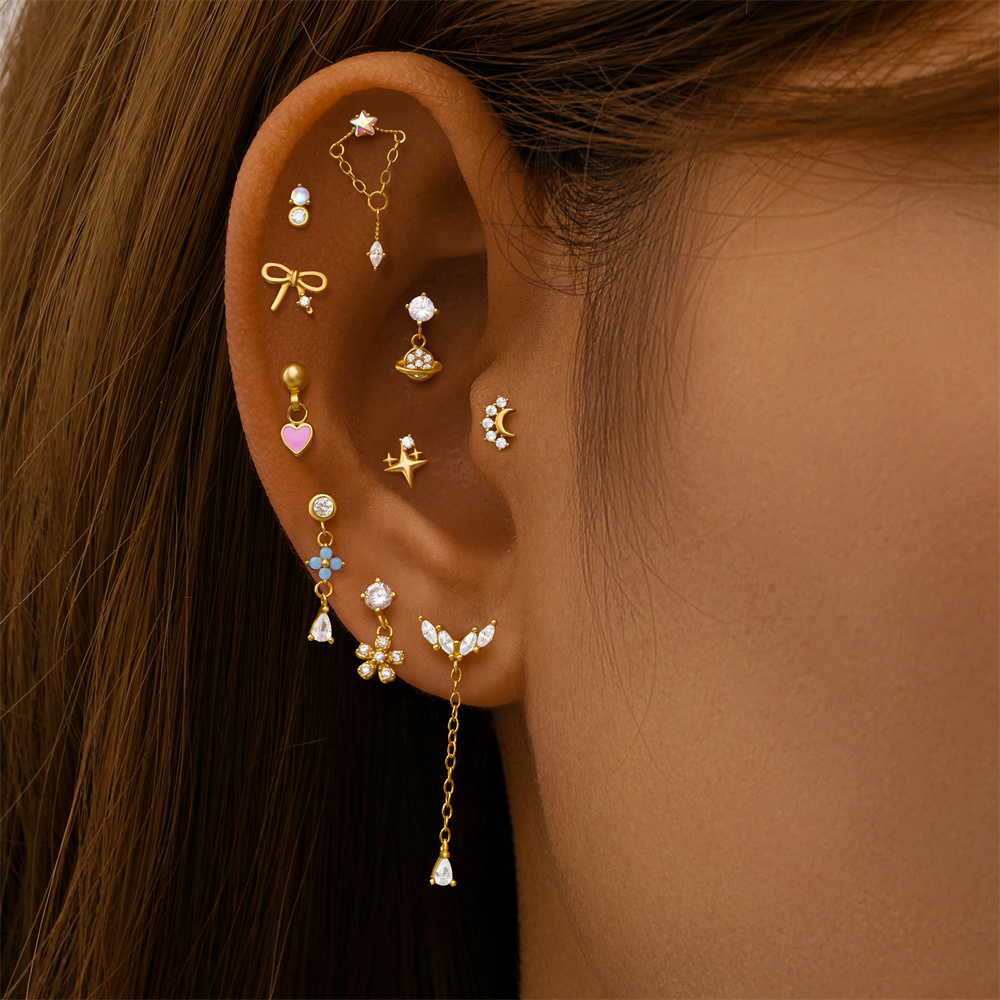 AIDE Kalp Yuvarlak Top Düz Hel - Body Jewelry Flat Back incelemesi ve fiyatı