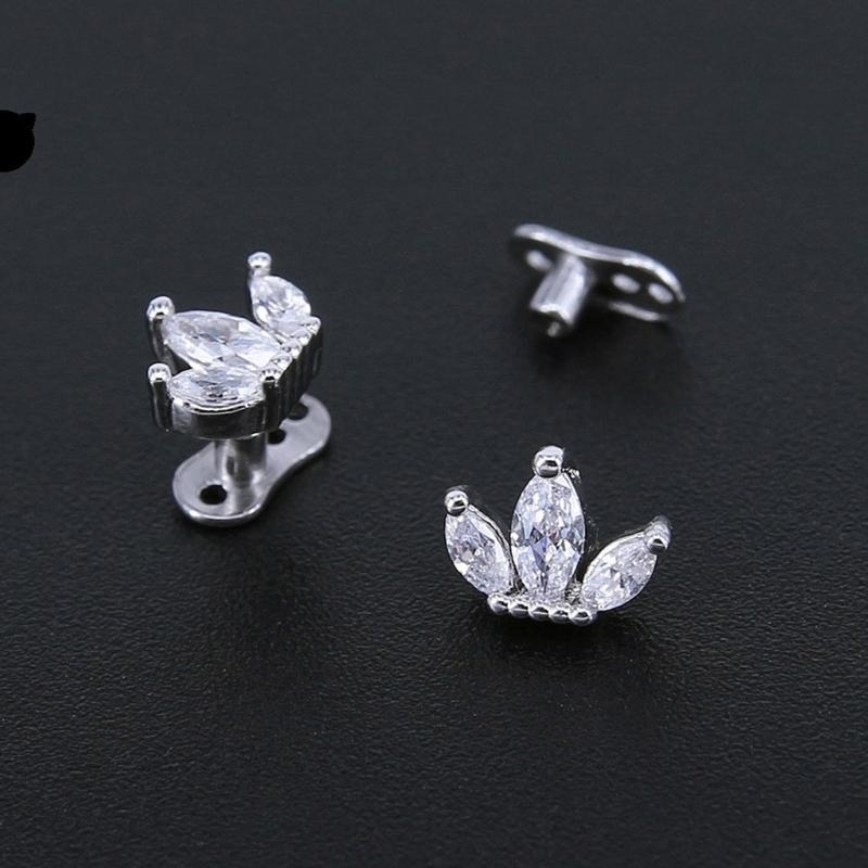 Şık paslanmaz dermal ankrajlar - Body Jewelry For Sensitive Skin incelemesi ve fiyatı