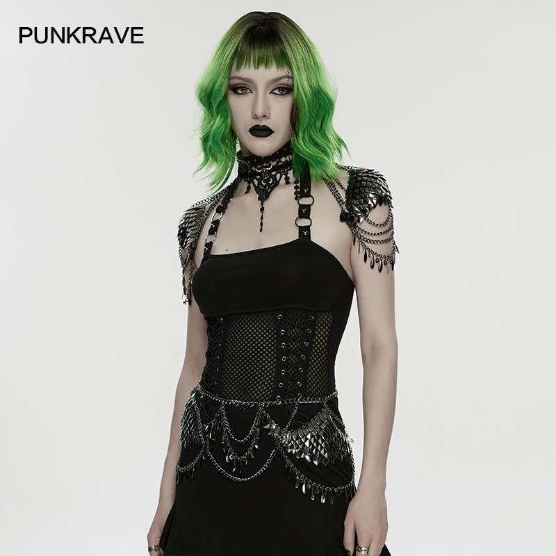 PUNK RAVE kadın Punk Alüminyum - Body Jewelry Types incelemesi ve fiyatı