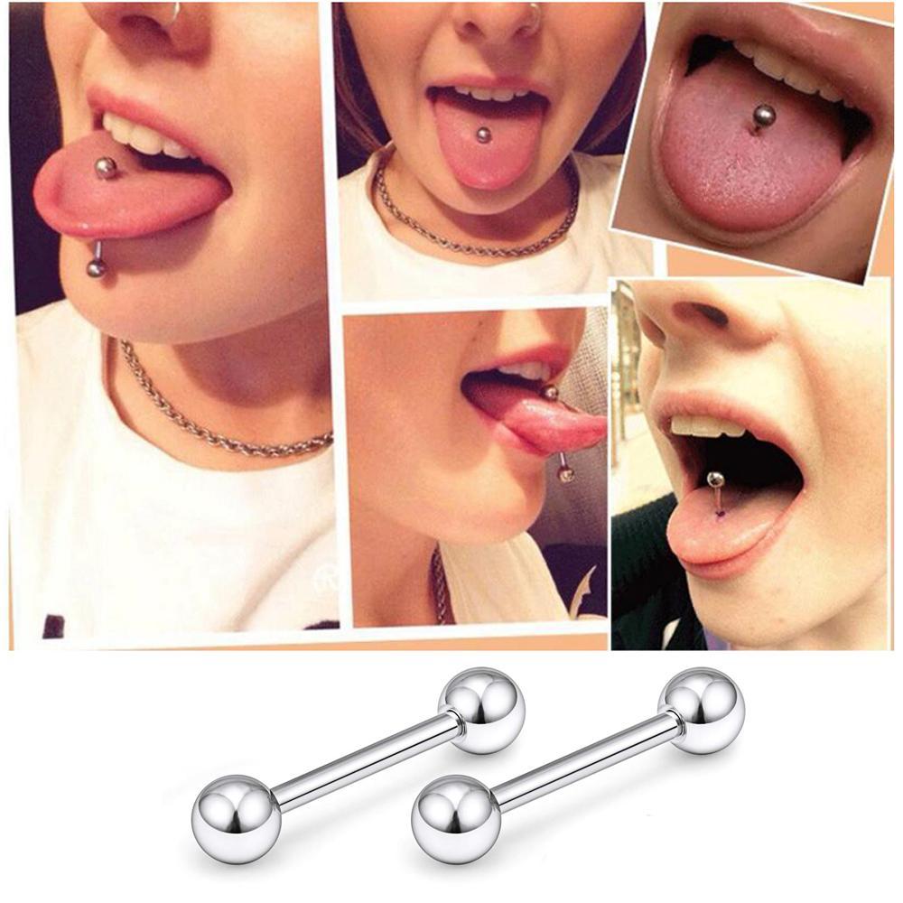 16 adet/takım 14G Paslanmaz Çe - Tongue Barbell Straight incelemesi ve fiyatı