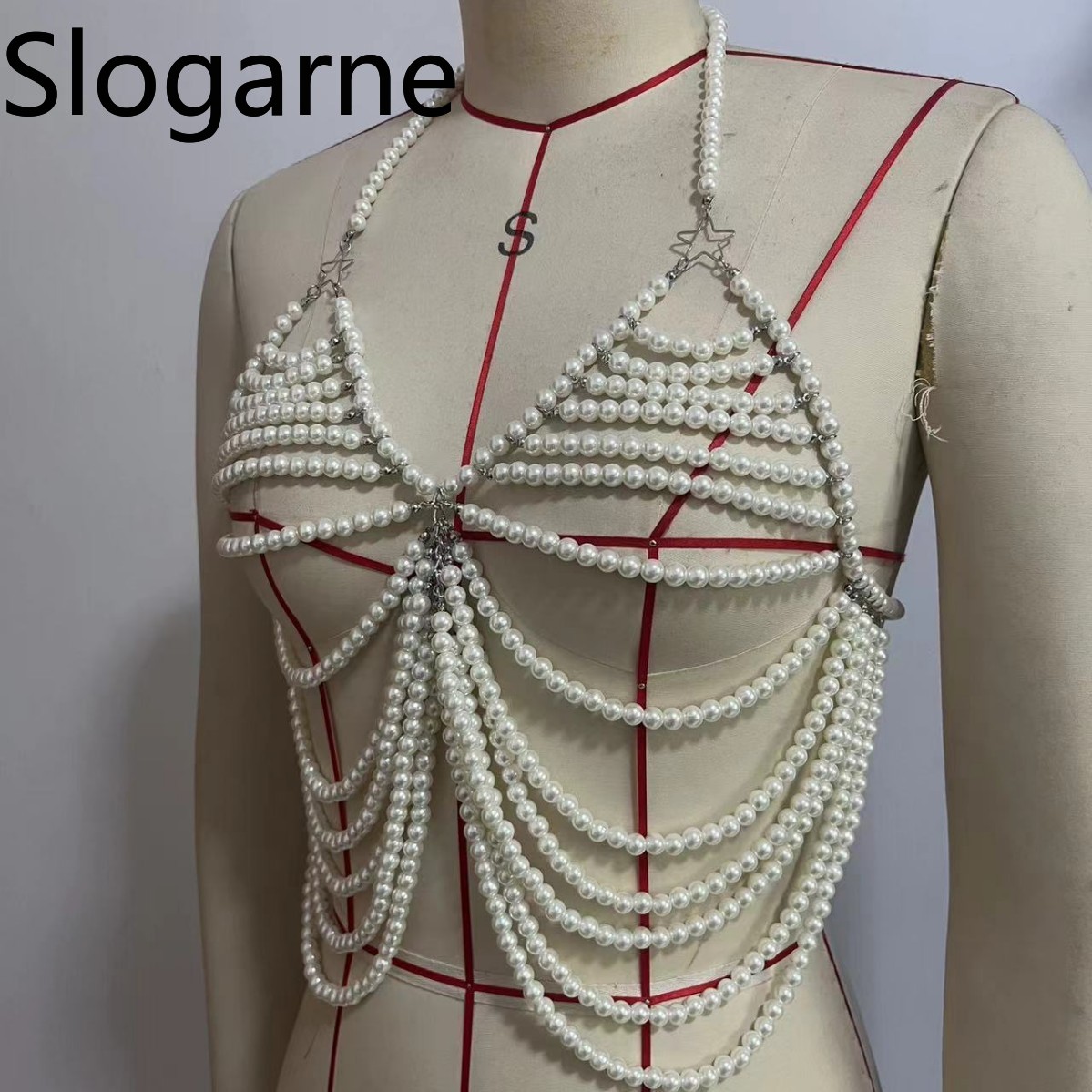 Kadınlar Seksi İnci Vücut Zinc - Body Jewelry Europe incelemesi ve fiyatı
