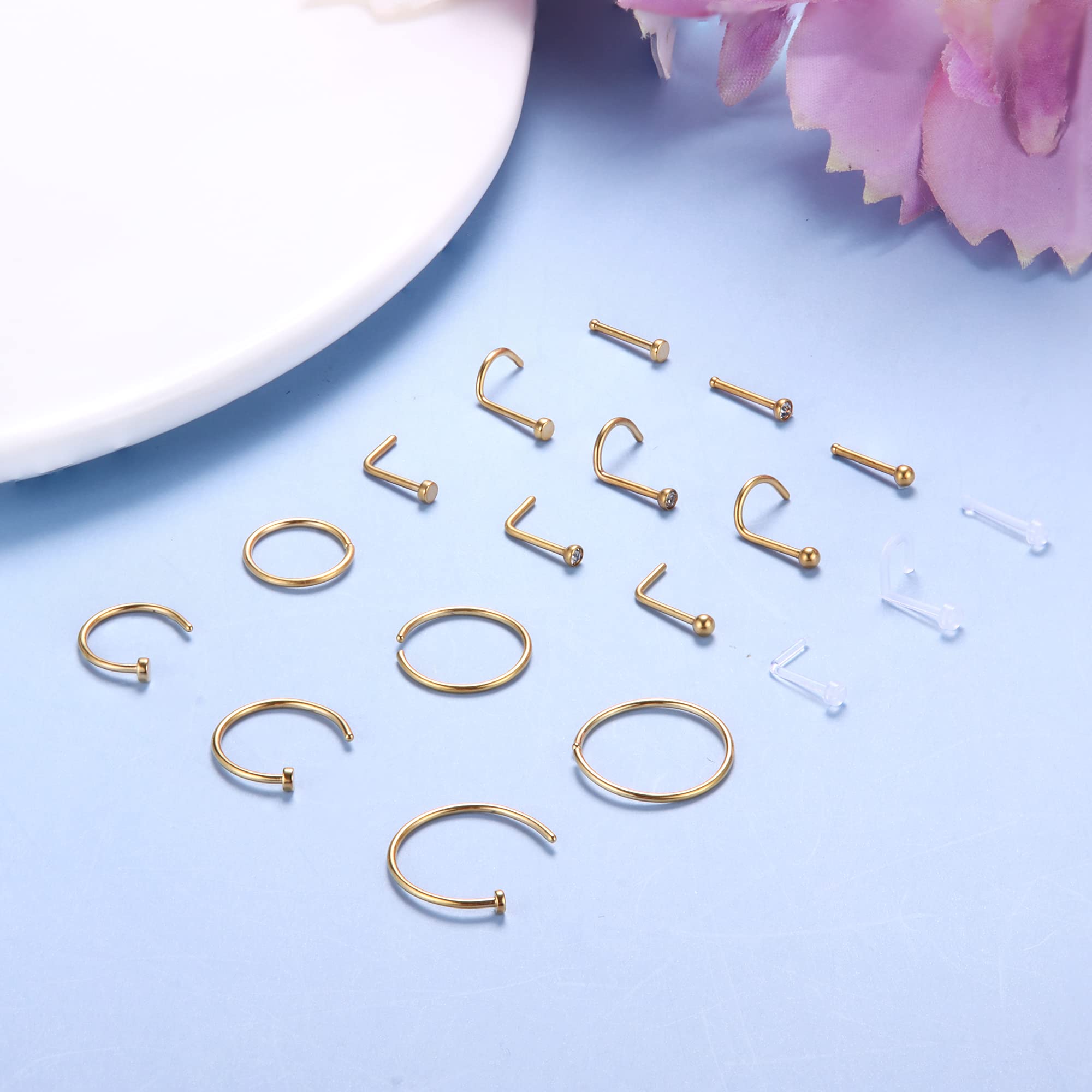 1 adet/18 adet hipoalerjenik b - Body Jewelry For Sensitive Skin incelemesi ve fiyatı
