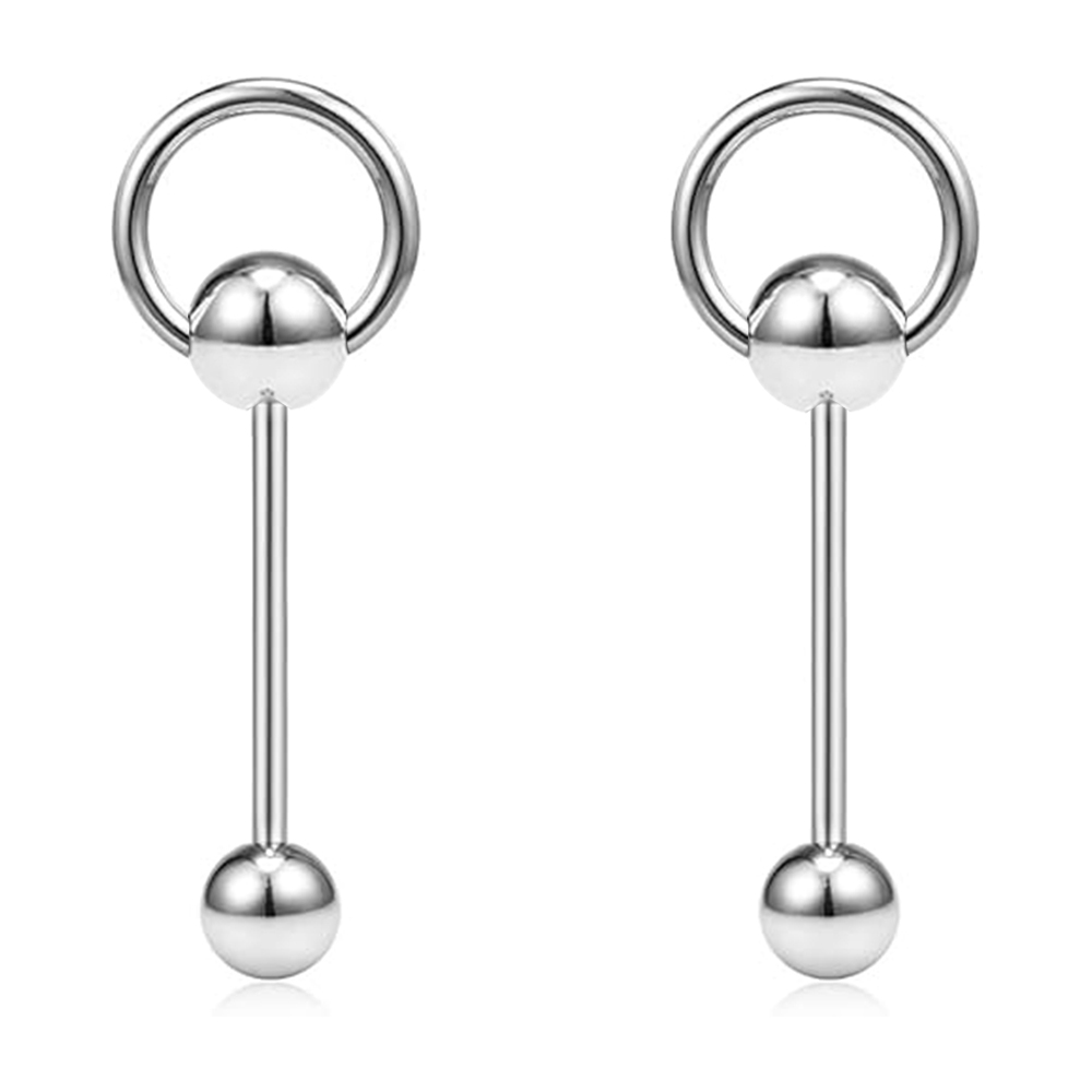 Toplu 14g 1.6mm Cerrahi Çelik  - Tongue Barbell Straight incelemesi ve fiyatı