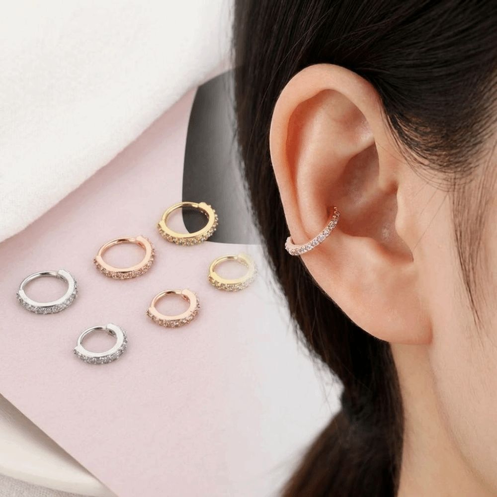Punk Yuvarlak Kübik Zirkon Bur - Body Jewelry Europe incelemesi ve fiyatı