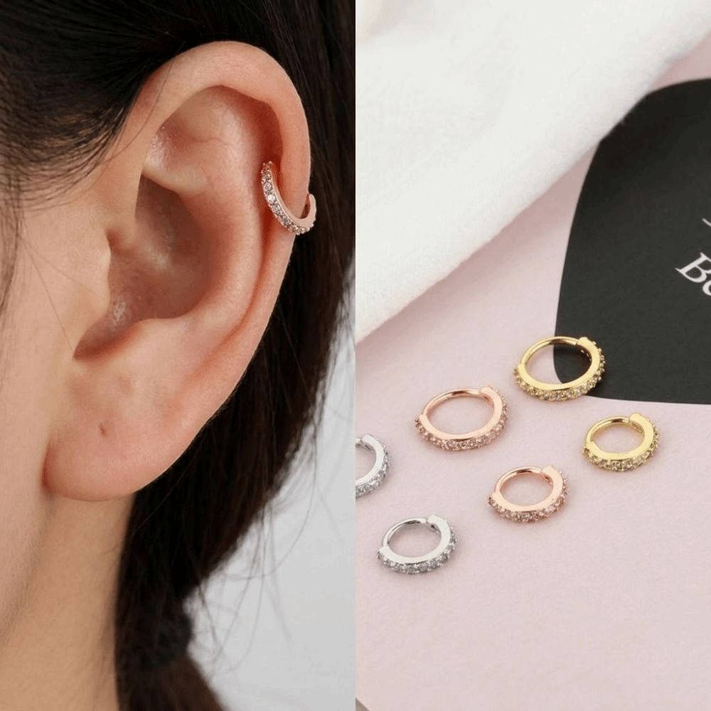 Punk Yuvarlak Kübik Zirkon Bur - Body Jewelry Europe incelemesi ve fiyatı