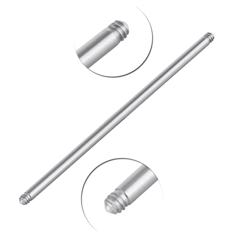 10 adet 4-42mm 316L cerrahi çe - Tongue Barbell Straight incelemesi ve fiyatı