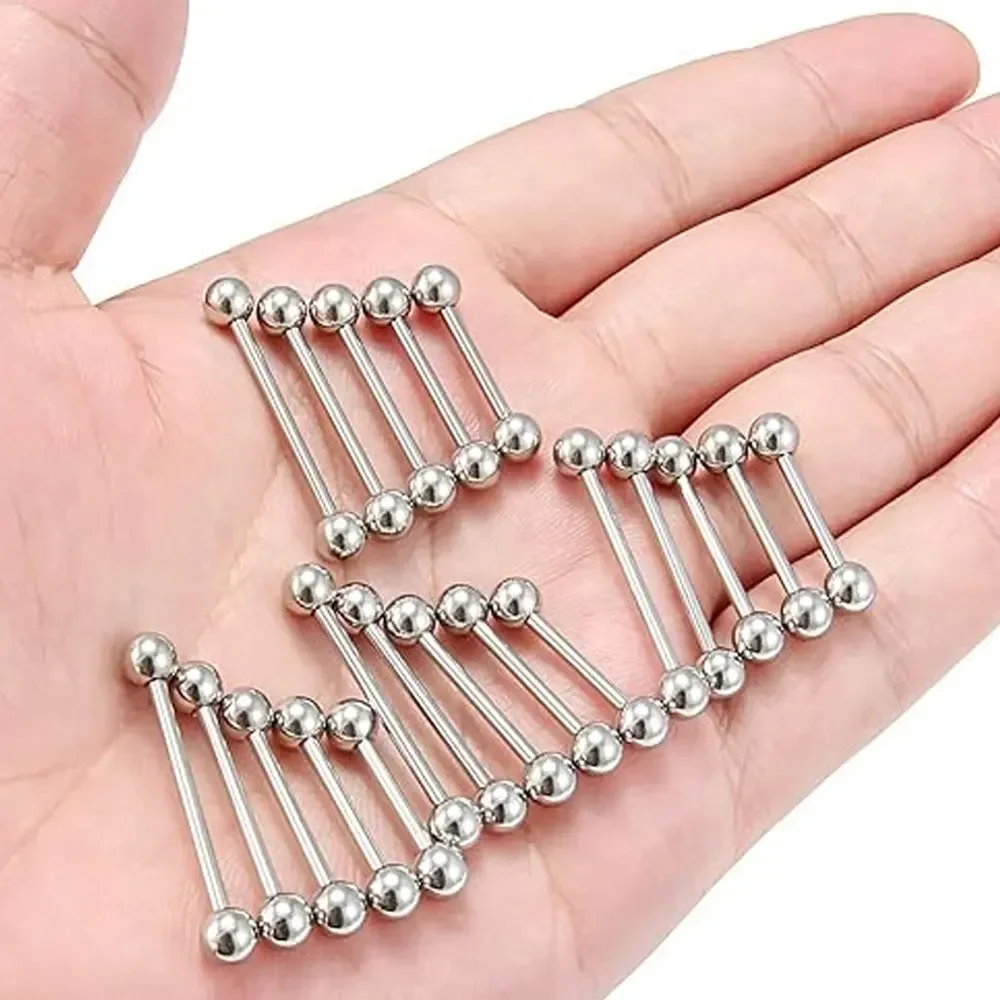 1/10 adet F136 İmplant Sınıf T - Tongue Barbell Straight incelemesi ve fiyatı