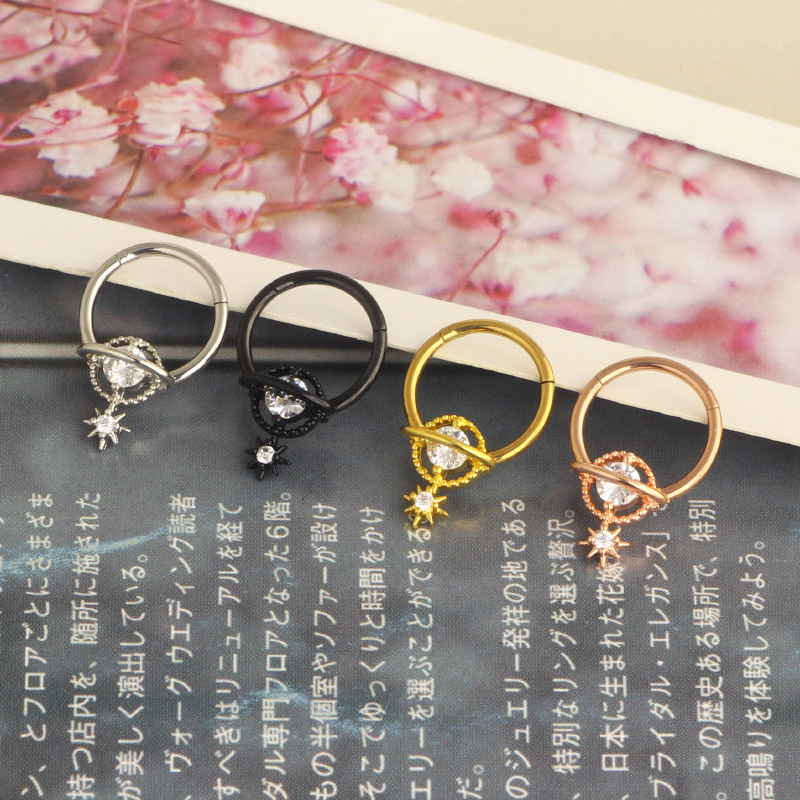 Septum Halkaları Gezegen Takıl - Body Jewelry Earrings incelemesi ve fiyatı