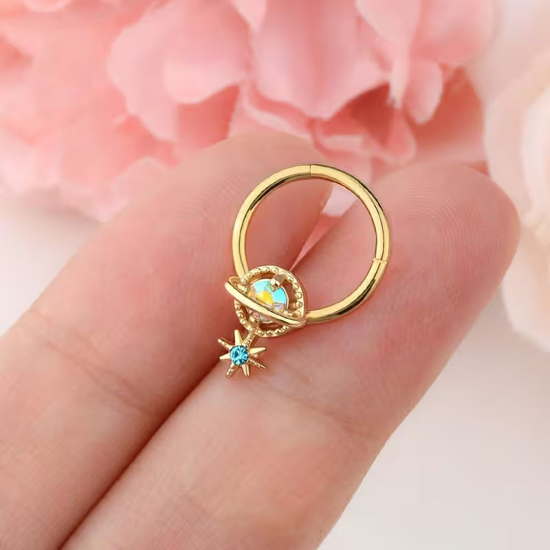 Septum Halkaları Gezegen Takıl - Body Jewelry Earrings incelemesi ve fiyatı