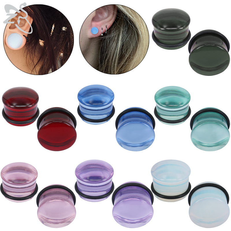 ZS 2 adet/grup Cam Kulak Tıkac - Zs Body Jewelry incelemesi ve fiyatı