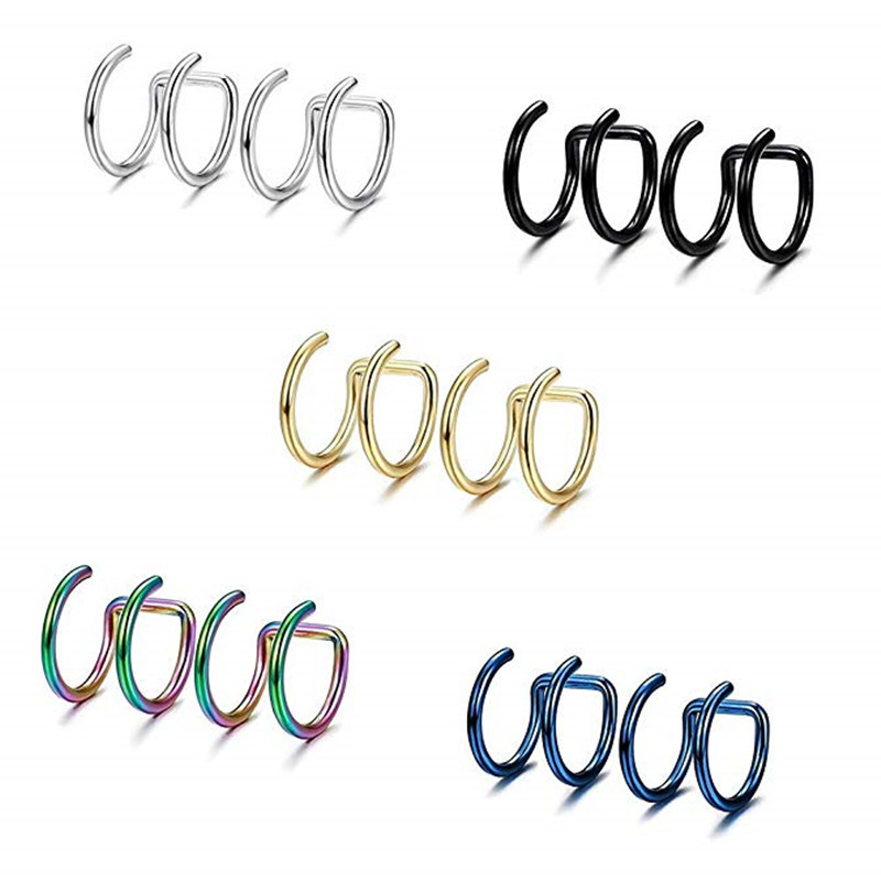 2 Adet 316L Paslanmaz Çelik Kl - Body Jewelry Earrings incelemesi ve fiyatı