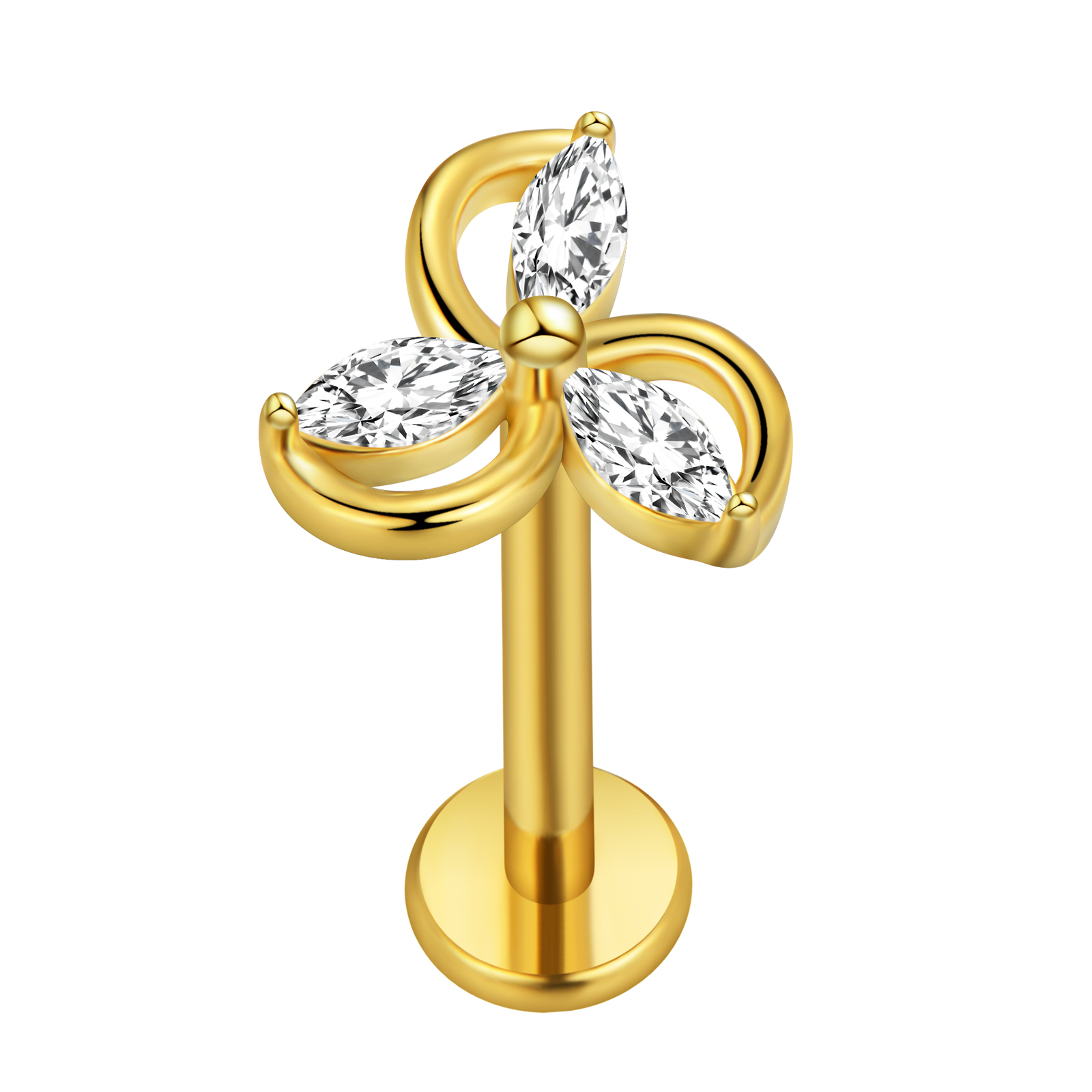 Akçaağaç Yaprağı Labret Pierci - Body Jewelry Labret incelemesi ve fiyatı