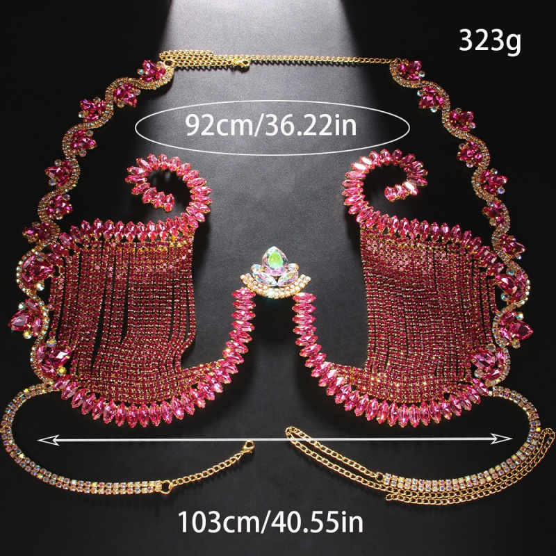 Kadınlar İçin Göğüs Zinciri Se - Body Jewelry Types incelemesi ve fiyatı