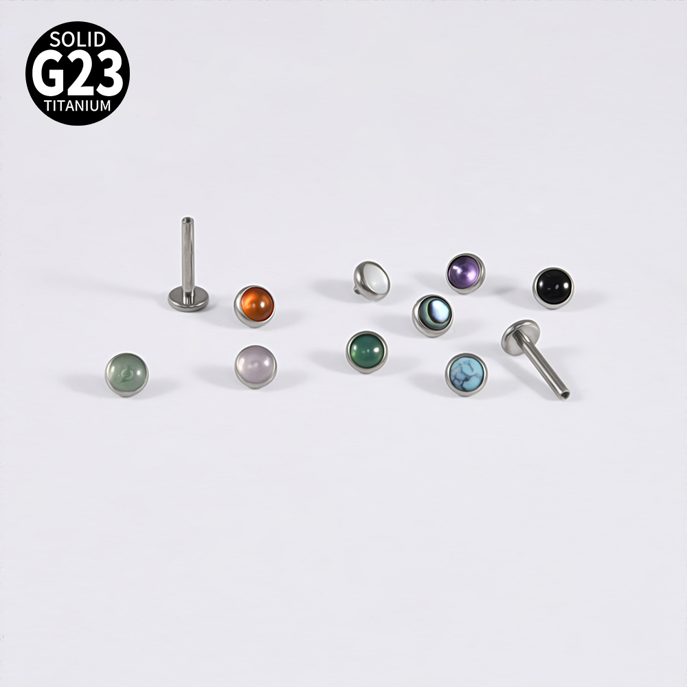 1 adet 16g G23 titanyum krista - Body Jewelry Labret incelemesi ve fiyatı