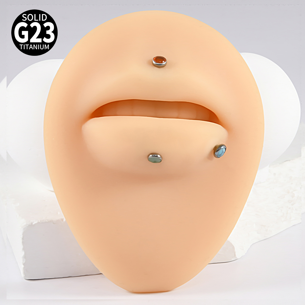 1 adet 16g G23 titanyum krista - Body Jewelry Labret incelemesi ve fiyatı