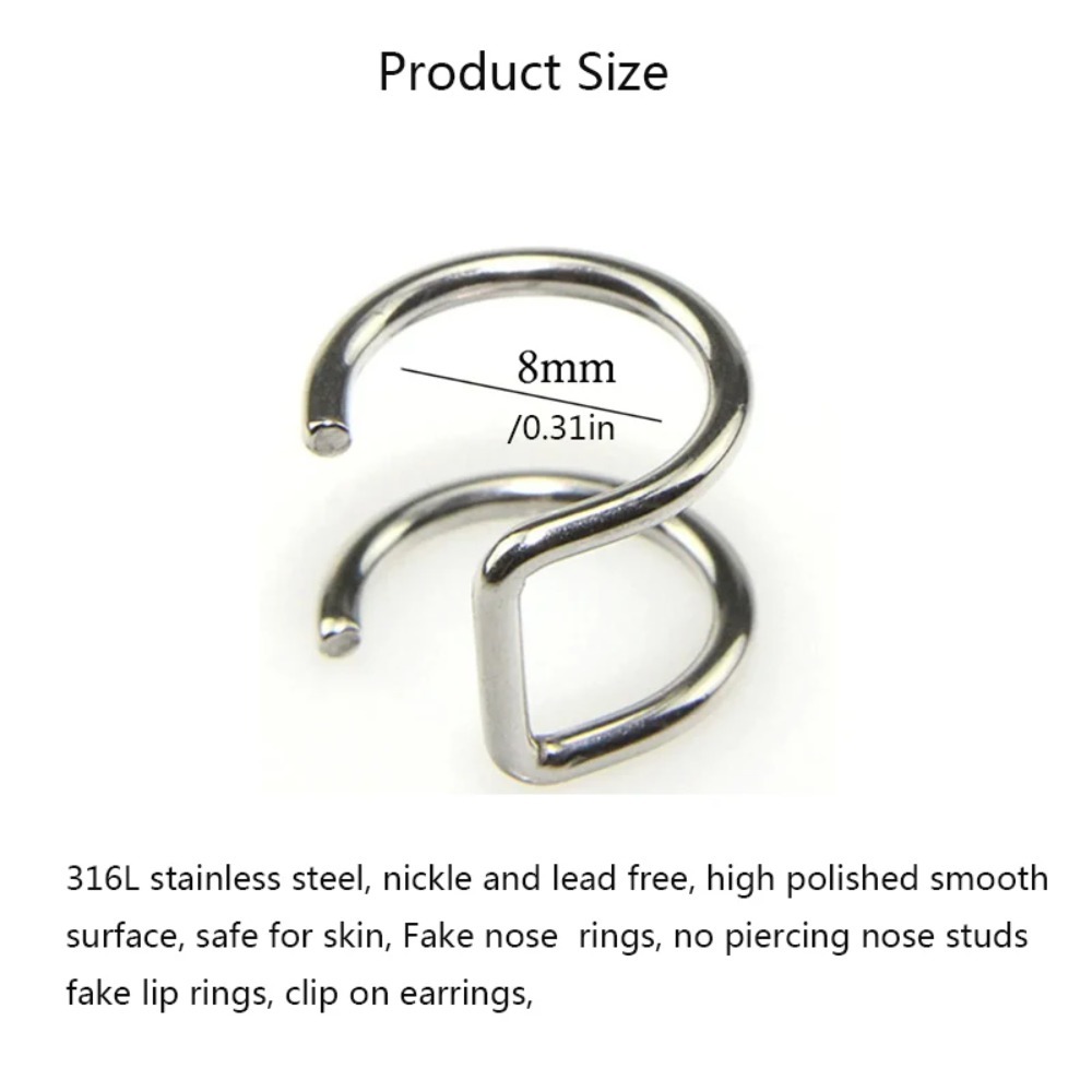 2026 YENİ 2 Adet 316L Paslanma - Body Jewelry Earrings incelemesi ve fiyatı