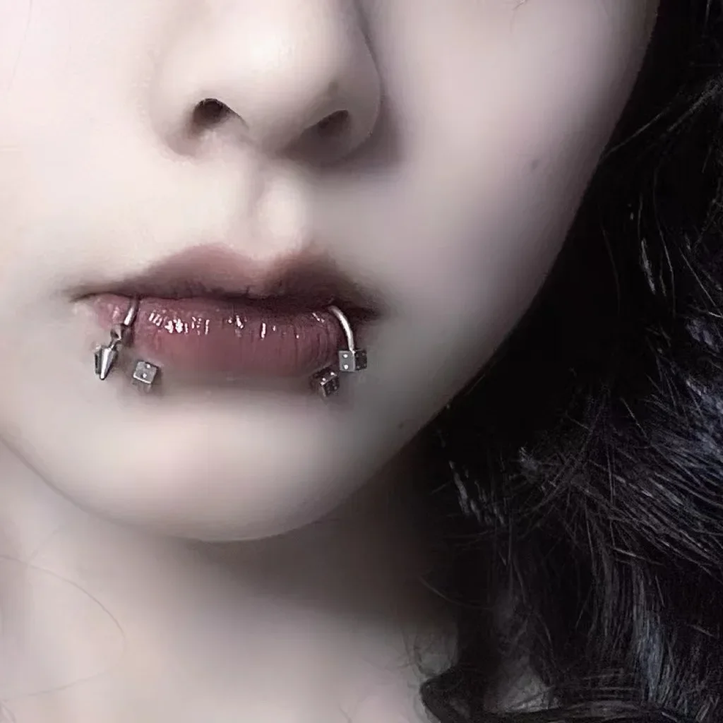 10 adet Punk Burun Halkası Bir - Body Jewelry Labret incelemesi ve fiyatı