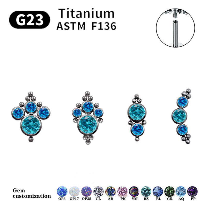 Kadınlar için G23 Titanyum Çiv - Body Jewelry Labret incelemesi ve fiyatı