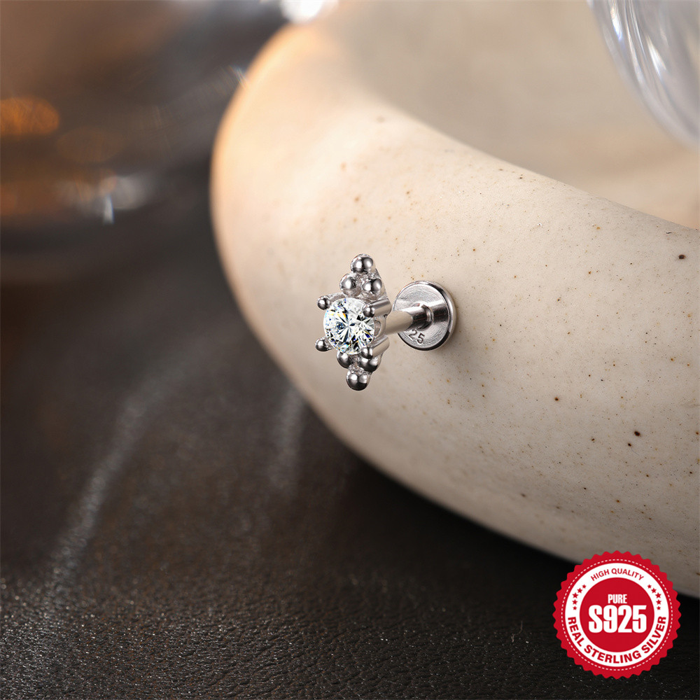ROXI Moissanite 925 Ayar Gümüş - Body Jewelry Flat Back incelemesi ve fiyatı