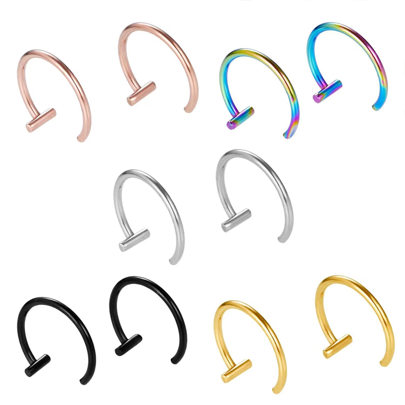 18G Cerrahi Çelik Dudak Halkas - Body Jewelry Earrings incelemesi ve fiyatı