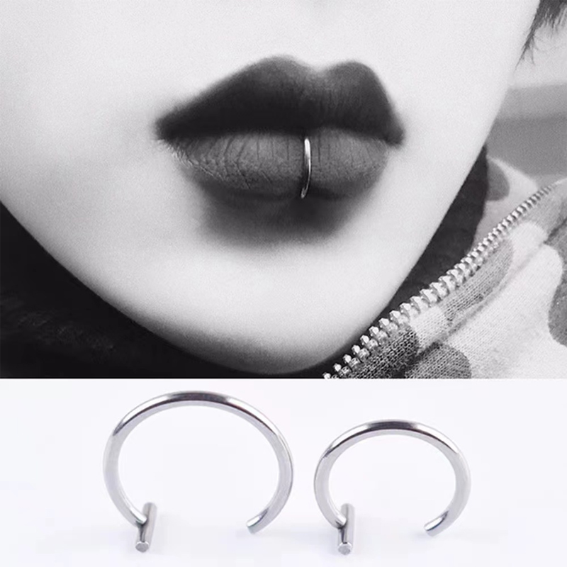 18G Cerrahi Çelik Dudak Halkas - Body Jewelry Earrings incelemesi ve fiyatı