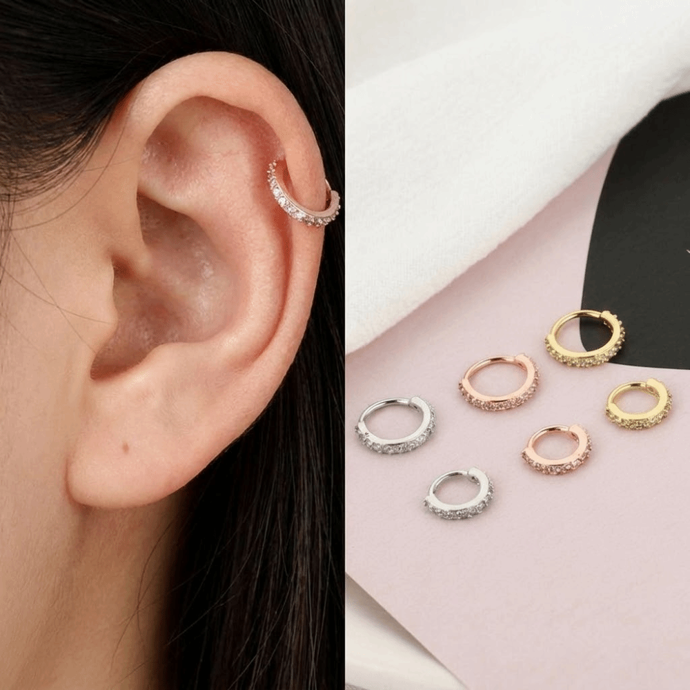 Punk Yuvarlak Kübik Zirkon Bur - Body Jewelry Europe incelemesi ve fiyatı