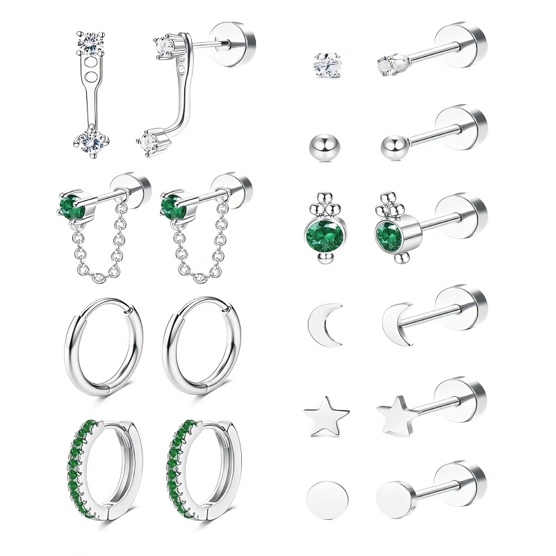 20 adet Paslanmaz Çelik Narin  - Body Jewelry Flat Back incelemesi ve fiyatı