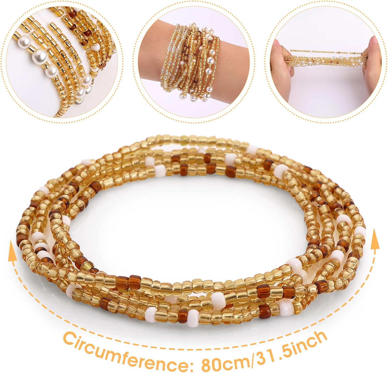 Kadınlar için bel boncukları,  - Body Jewelry incelemesi ve fiyatı