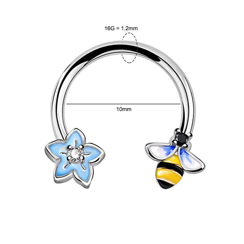 16G Septum Halkası Daith Pierc - Body Jewelry Earrings incelemesi ve fiyatı