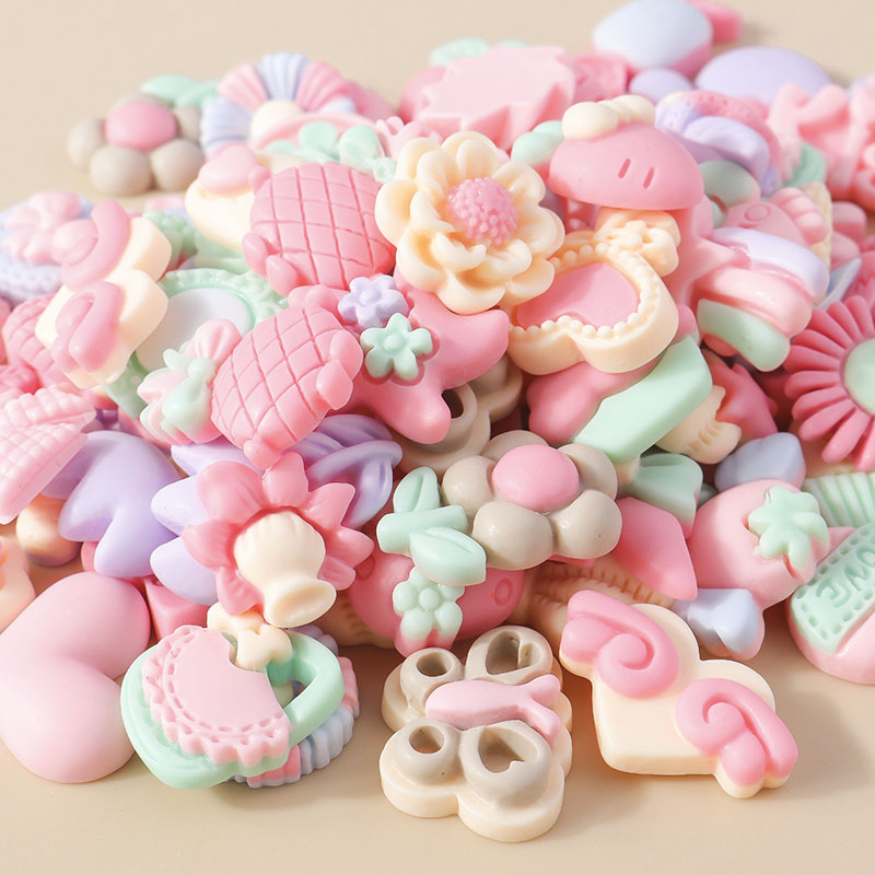 15 adet Karışık Reçine Pembe R - Body Jewelry Flat Back incelemesi ve fiyatı