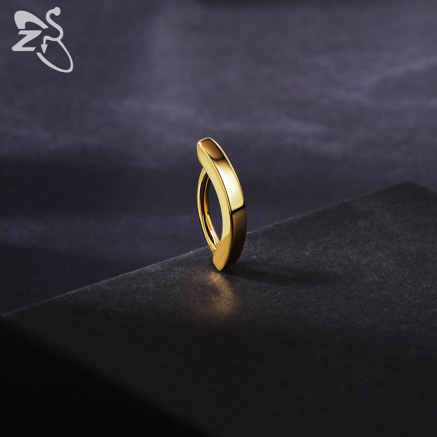 ZS 1 adet altın rengi 14K 925  - Zs Body Jewelry incelemesi ve fiyatı