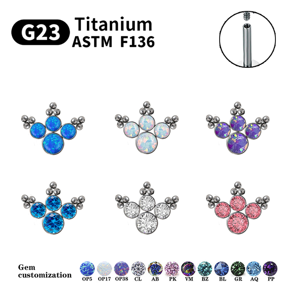 G23 Titanyum Piercing Küpe Kad - Body Jewelry Labret incelemesi ve fiyatı