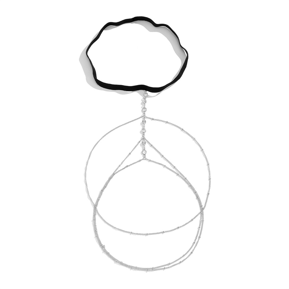 Boho elastik bant kristal baca - Body Jewelry incelemesi ve fiyatı