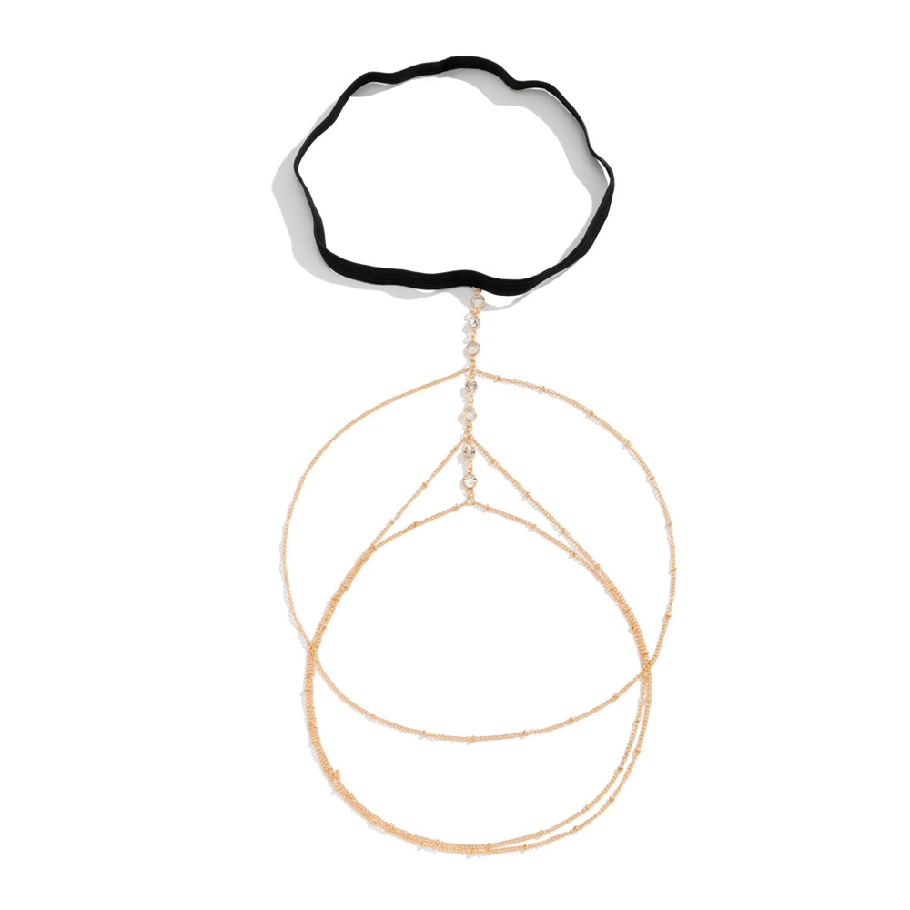 Boho elastik bant kristal baca - Body Jewelry incelemesi ve fiyatı