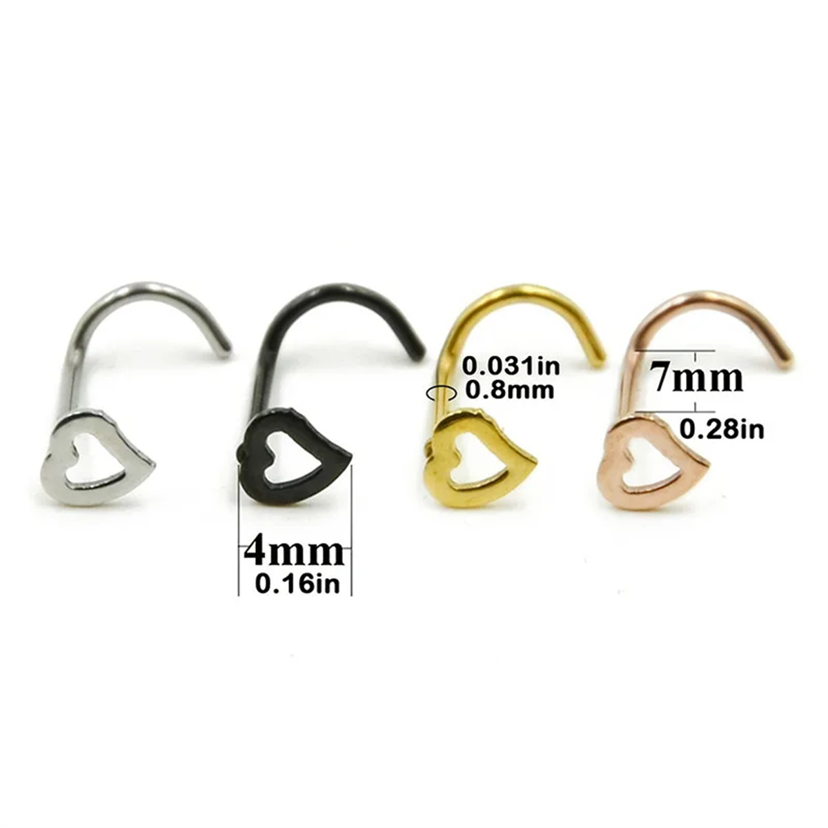 EVISPOL 5 Adet Moda Hollow Kal - Body Jewelry Types incelemesi ve fiyatı