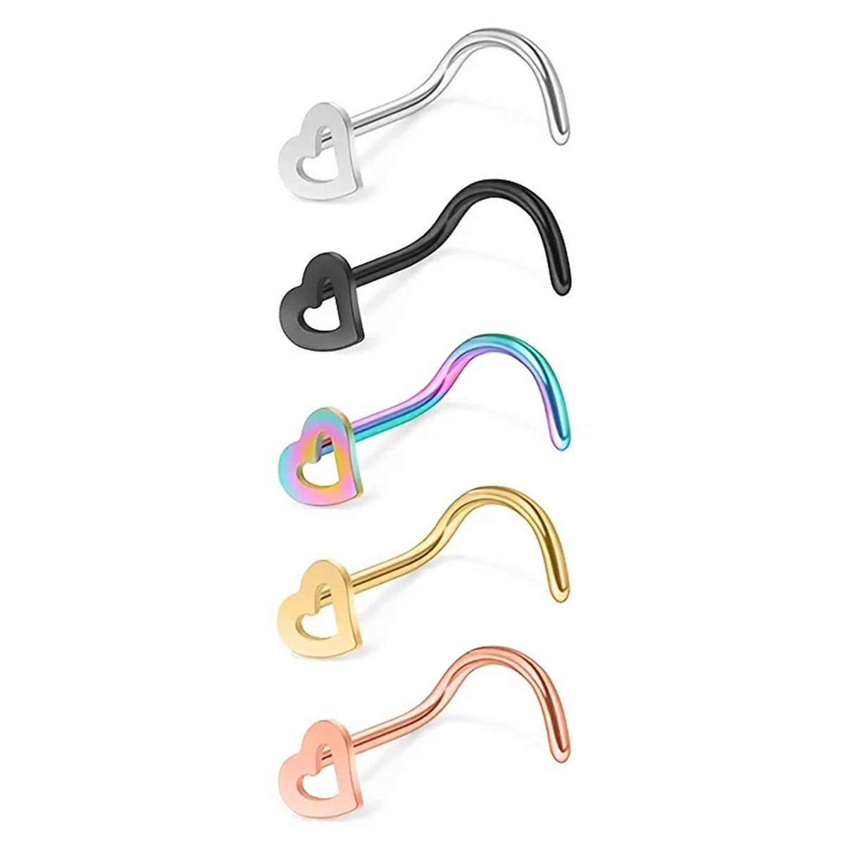 EVISPOL 5 Adet Moda Hollow Kal - Body Jewelry Types incelemesi ve fiyatı