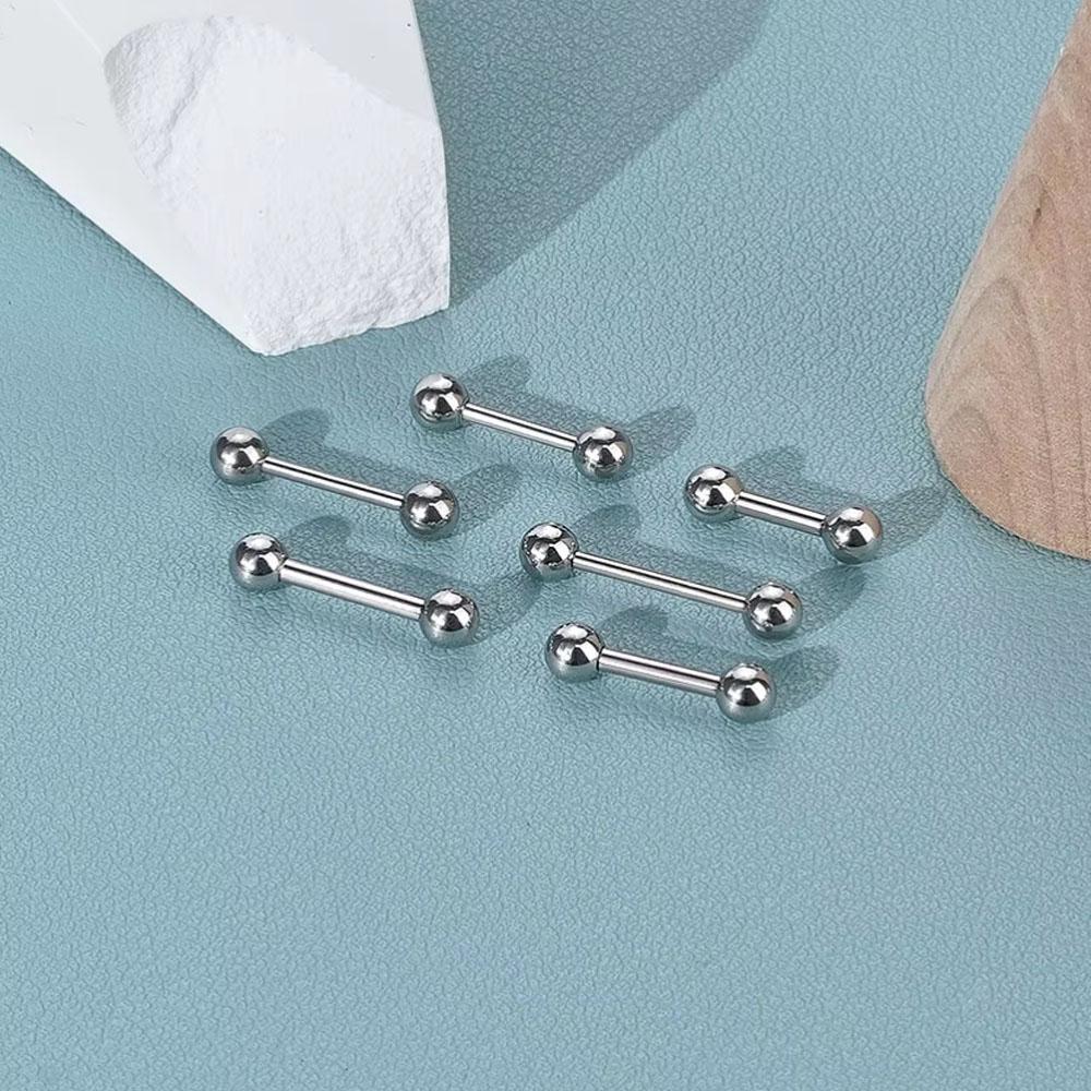 1 adet paslanmaz çelik düz hal - Tongue Barbell Straight incelemesi ve fiyatı