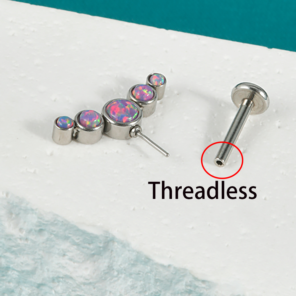 1 adet cerrahi çelik kübik zir - Body Jewelry Labret incelemesi ve fiyatı