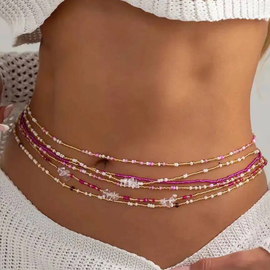 SHIXIN 6 Parça/Set Boho Renkli - Body Jewelry incelemesi ve fiyatı
