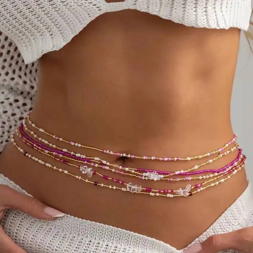SHIXIN 6 Parça/Set Boho Renkli - Body Jewelry incelemesi ve fiyatı